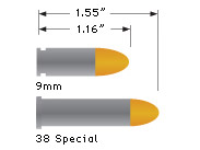 38 Special Bullet Drop Chart